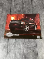 2010 Ford F-150 Harley Davidson Pickup Truck Original 1-page Sales Brochure Card