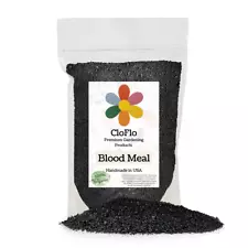 Premium 12-0-0 Organic Blood Meal by CloFlo - All-Natural Nitrogen for Plants