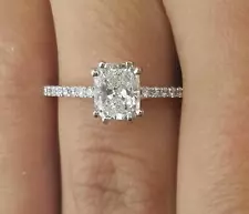 cushion cut diamond ring for sale