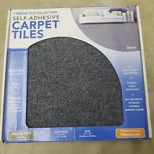 Nexus Carpet Tile 12 pack, Smoke color