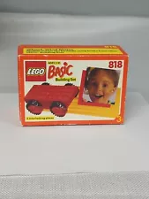 Vintage Lego Basic Building Set 818, New Old Stock