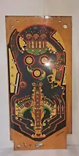 BALLY CAPTAIN FANTASTIC 76 PINBALL MACHINE PLAYFIELD AMERICANA POP WALL ART