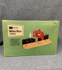 Sears Craftsman Miter Box - Never Used - 36331 - Miter Saw Box