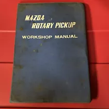 1974 Mazda Rotary Pickup Workshop Manual OEM Service Repair Book Vintage Japan