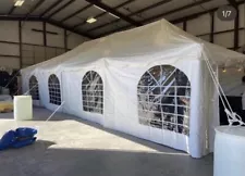 ', Commercial Heavy Duty 40'x20' PE Frame Tent Party Wedding Canopy -m