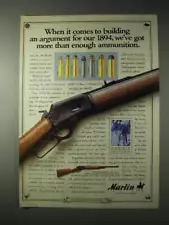 1990 Marlin 1894 Rifle Ad - Building an Argument For