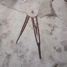 Antique Wooden Surveyors Tripod