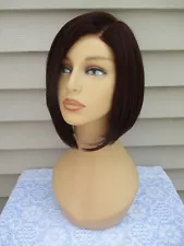 Escara Bobbi Boss Wig LACE FRONT BOB Mono Part Color BURGUNDY