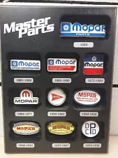 Vintage Master Parts 1999 Mopar Logos 1933-1999