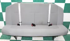 *NOTE* 11' E350 4 Person Passenger Van Gray Cloth Back Fifth 5th Row Bench Seat