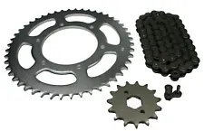 Honda XL250, 1972 1973 1974 1975 1976, Chain and Sprocket Set - XL 250 (For: 1975 Honda XL250)