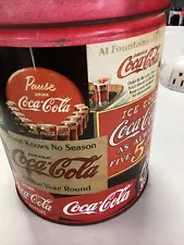 Coca Cola Advertising Collectible Vintage Tin