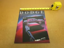 1989 Dodge Dynasty LE sedan sales brochure 14 pg ORIGINAL