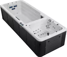 New Cancun Swim Spa Hot Tub Spa Metal Frame Clearance Moving Sale 50% Off