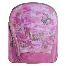 Disney Cheetah Girls Backpack School Bookbag Leopard Print Pink Camo for Girls