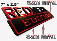 SOLID METAL Redneck Edition BEAUTIFUL EMBLEM Kenworth Cab Trailer Door Sign