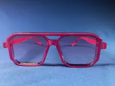 Pink Tint Sunglasses Square Glasses Rose Colored