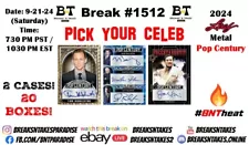 JAMES VAN DER BEEK 2024 Leaf Pop Century 2 CASE 20 BOX Break #1512