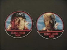 Demolition Man Pinball Machine Original Promo Plastics Mint