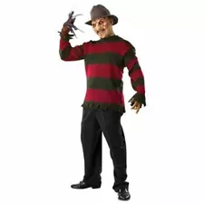 RUBIES FREDDY KRUEGER NIGHTMARE ON ELM STREET SWEATER COSTUME ADULT M 881567 NEW