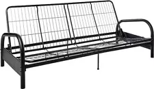 Vermont Metal Futon Frame Classic Design Full Sized Black