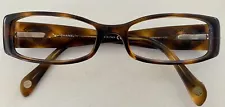 FLASH SALE: CHANEL Women Tortoiseshell Eyeglasses Frames Chanel Logo Rhinestones