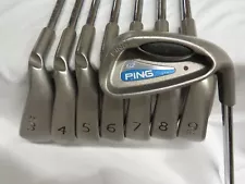 Used Ping G2 Maroon Dot Iron Set 3-PW Ping Stiff Steel Shafts S