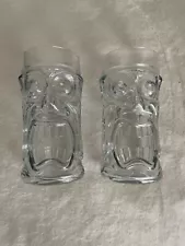 2 Anchor Hocking Screaming Tiki Glasses- No Chips or Cracks