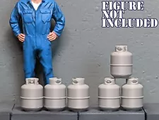 1/24 1/25 Scale Propane Tanks - Diorama Accessory (G Scale, set of 6)