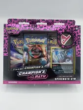 Pokémon TCG Champion's Path Spikemuth Gym Pin Collection sealed