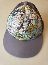 NIXON Yupoong "Surfer Scene" Men's Hat Sample Snapback Not For Sale Vintage