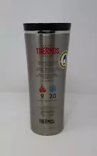 THERMOS 16 Ounce Stainless Steel Vacuum Insulated Travel Tumbler ( NS105BK004 )