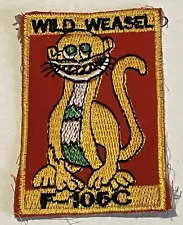 5 WILD WEASELS - Patch - F-105 THUNDERCHIEF - Thud Fighter - Vietnam War