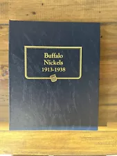 Whitman Classic - 1913-1938 Buffalo Nickel Collection Book, #9115 EMPTY!