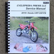 2019-2024 Honda CRF125 CRF125F CRF125FB CRF 125 125F SERVICE & REPAIR MANUAL (For: 2020 Honda CRF125F)