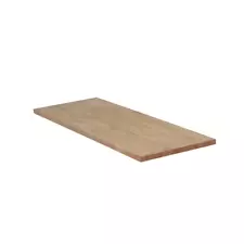 4 Ft. X 25 In. Unfinished Hevea Solid Wood Butcher Block Countertop Square Edge