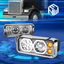 For 81-19 Kenworth T600A T800 W900 Western Star LED Projector Upgrade Headlight (For: 1999 Western Star 4900)