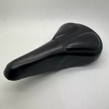 Vintage Hsiang Li Bike Saddle Black Touring Road Hybrid