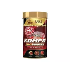 FLOWERHORN FISH FOOD-CZ GOLD SERIES - KAMFA 3-IN-1 RED BASE- 100G -FREE SHIPPING