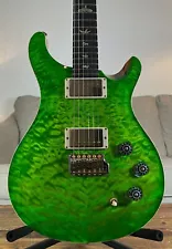 2022 PRS DGT Wood Library "Quilted 10-Top" Eriza Verde ~ w/Flamed Maple Neck