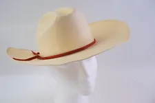 Vintage Mexican Rodeo Cowboy Hat D'Avila “La Providencia” Luxury Hat 300 BENT