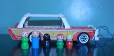 Nifty Station Wagon Fisher Price Pull Toy