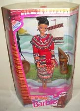 #12145 NRFB Mattel Philippines Ethnic Barbie Doll Foreign Issue