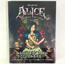 The Art of Alice Madness Returns Art Book First Edition Japanese Version Used