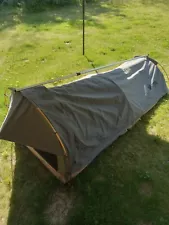 Kodiak Canvas 1-Person Canvas Tent - Olive, One Size (8101)