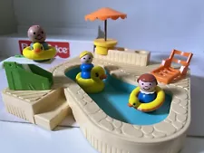 Vintage Fisher Price Little People - Custom Pool Accessory - JUMBO DUCK FLOATIE