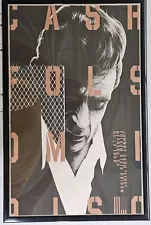 Johnny Cash 1968 Folsom Prison Live Promo Poster 11 X 17 Framed