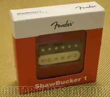 099-2249-001 Fender Tim Shaw ShawBucker 1 Zebra Humbucker Pickup