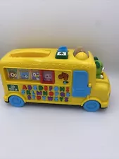 Leap Frog Animal Alphabet Phonics Bus Works! Yellow Bus 2017 Learning for School