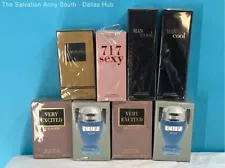 Lot of 8 Eau de Toilette Vaporisateur Sprays & 1 Eau de Parfum Vapor. New In Box